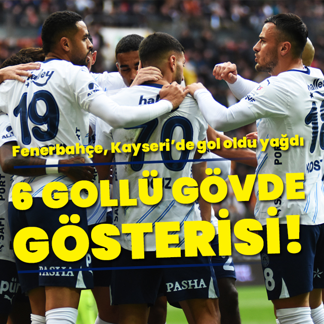 6 gollü gövde gösterisi