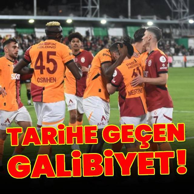 Tarihe geçen galibiyet!