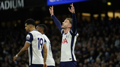 Tottenham'dan M.City'ye ağır darbe!