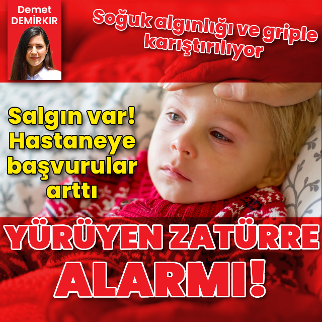 Yürüyen zatürre salgınına dikkat!