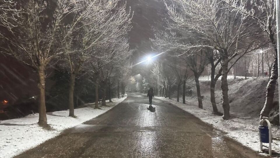 Memleketten kar manzaraları