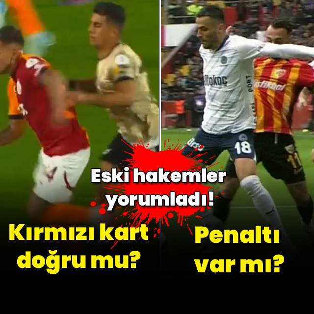 Kayserispor-Fenerbahçe maçında penaltı var mı?