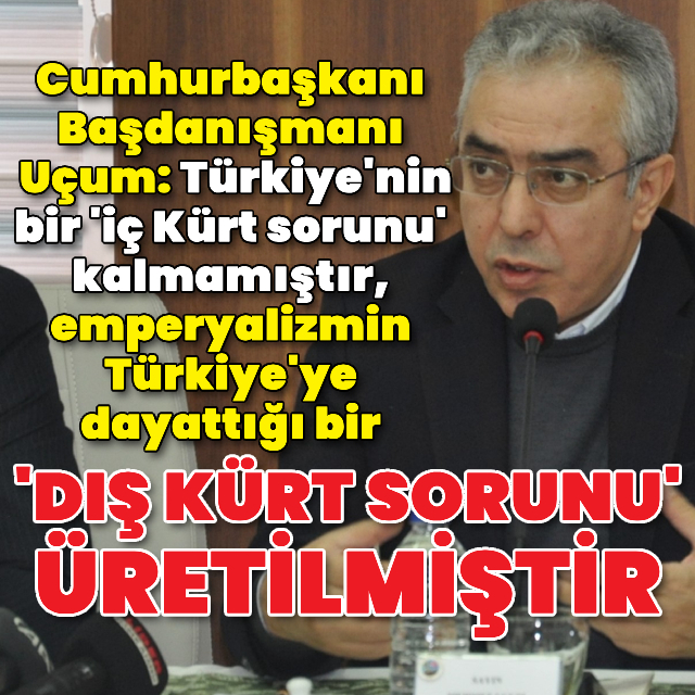 "Türkiye'nin bir 'iç Kürt sorunu' kalmamıştır"
