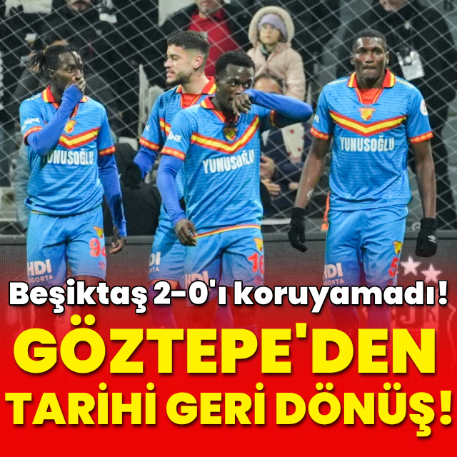 Göztepe'den tarihi geri dönüş!