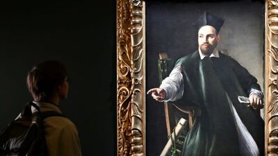 Caravaggio'nun tablosu ilk kez sergileniyor