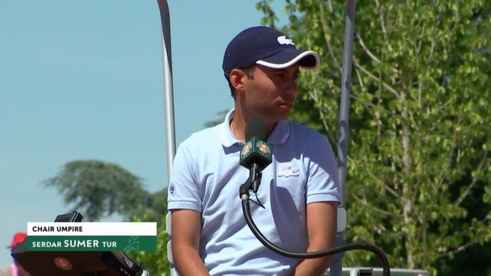 Tenis hakemliğinde bir ilk!