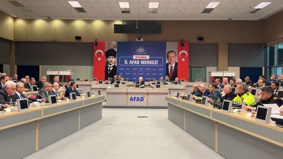 İstanbul için kış tedbirleri toplantısı yapıldı