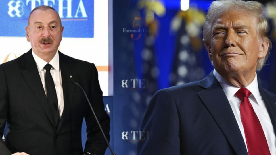 Aliyev'den Trump'a tebrik telefonu