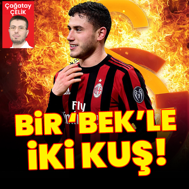 Bir 'bek'le iki kuş!