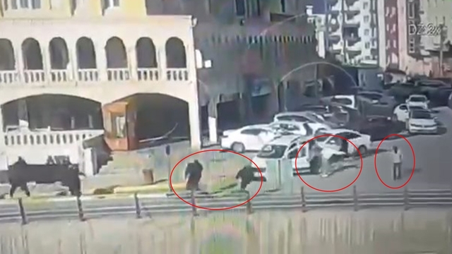 Adliye önündeki silahlı saldırının görüntüleri ortaya çıktı