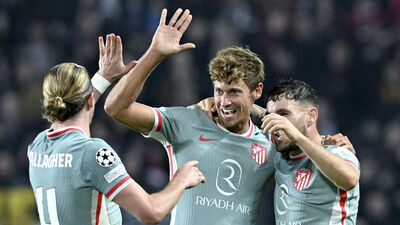 Atletico Madrid'den 6 gollü galibiyet!