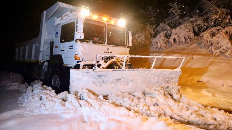 Bazı illerde eğitime kar engeli