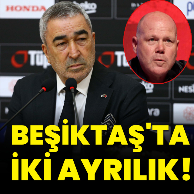 Beşiktaş'ta flaş iki ayrılık!