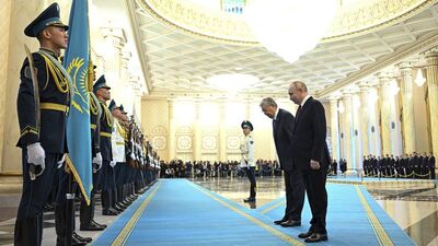 Vladimir Putin'den Kazakistan'a ziyaret