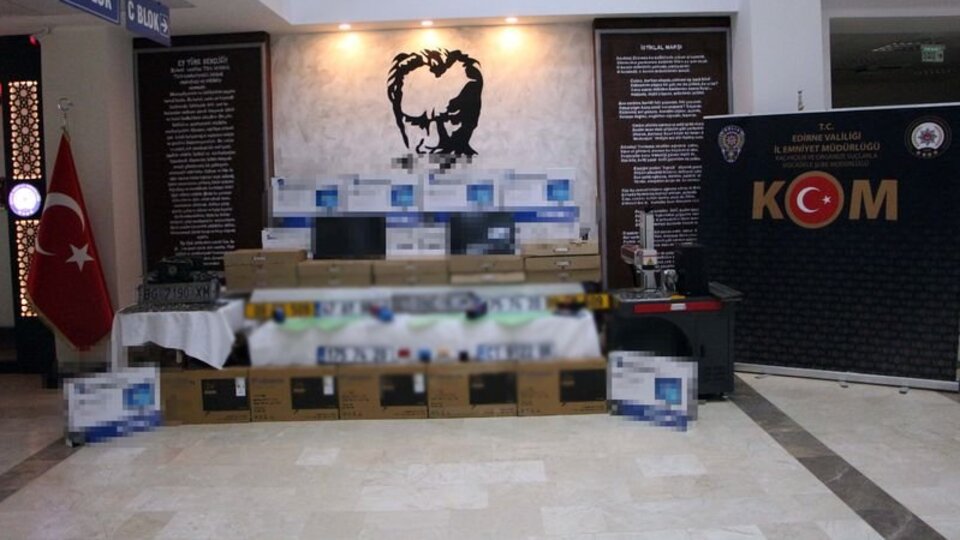 Edirne'de 'sahtecilik' operasyonu: 9 gözaltı