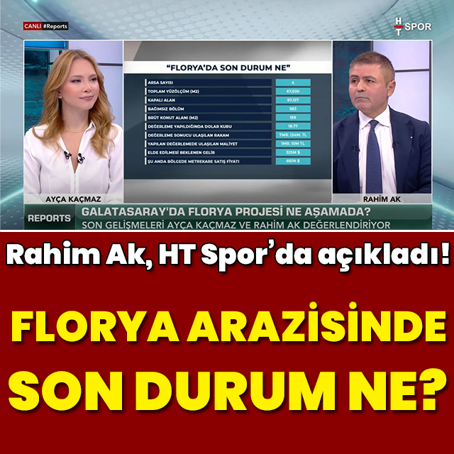 Florya arazisinde son durum ne?