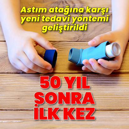 Astım atağına karşı 50 yıl sonra ilk kez yeni bir tedavi yöntemi keşfedildi