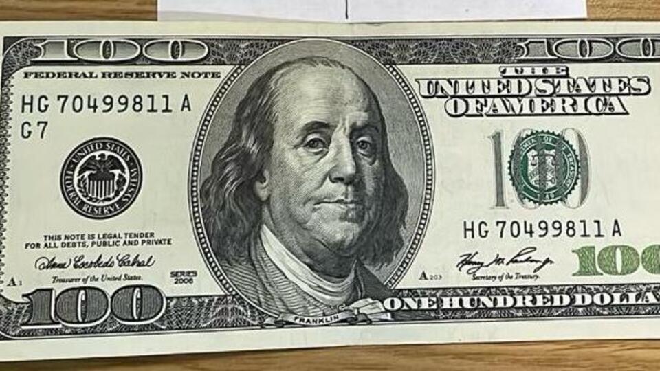 İşte o sahte 100 dolar