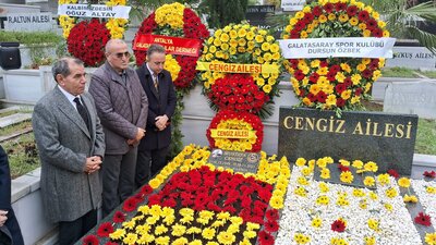 G.Saray camiası Mustafa Cengiz'i andı