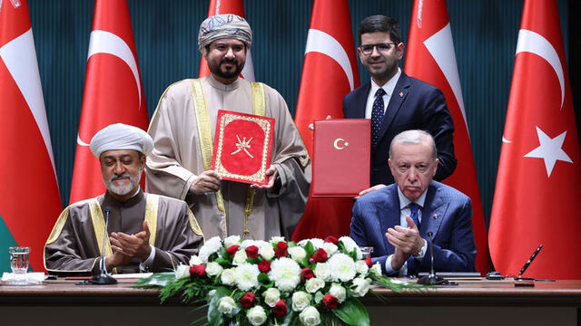 Türkiye ile Umman arasında 10 anlaşma imzalandı