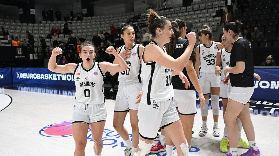 Beşiktaş'tan FIBA'da 40 sayılık fark!