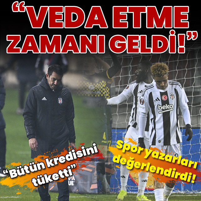 "Veda etme zamanı geldi"