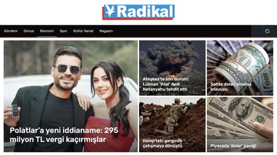 Radikal tekrar yayına başladı