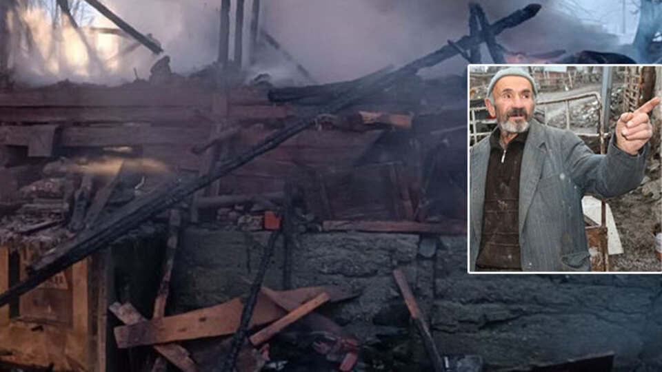 Baba ve engelli oğlu yanarak can vermişti! Öldüren inat!