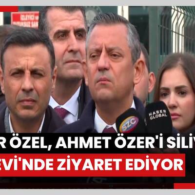 Özgür Özel, Ahmet Özer'i Silivri Cezaevi'nde ziyaret ediyor