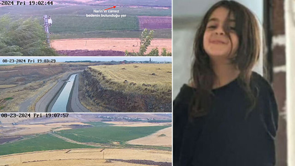 Narin soruşturmasında döner kamera kayıtları ortaya çıktı ama...