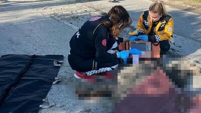 Kağıt topluyorlardı... Baba ile oğlu ayıran kaza!