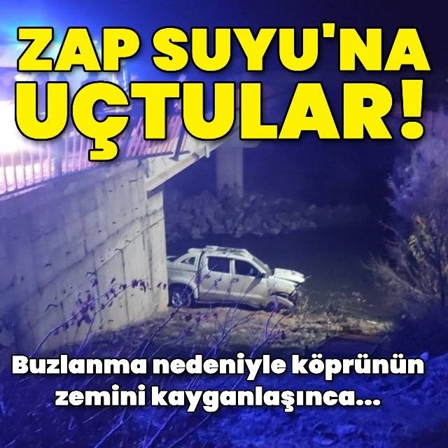 Zap Suyu'na uçtular!