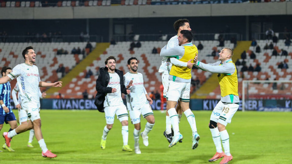 Konyaspor tek attı, üç aldı!