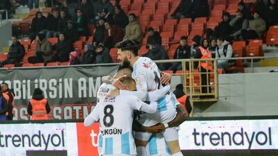 Erzurumspor, Çorum'da tek golle kazandı!