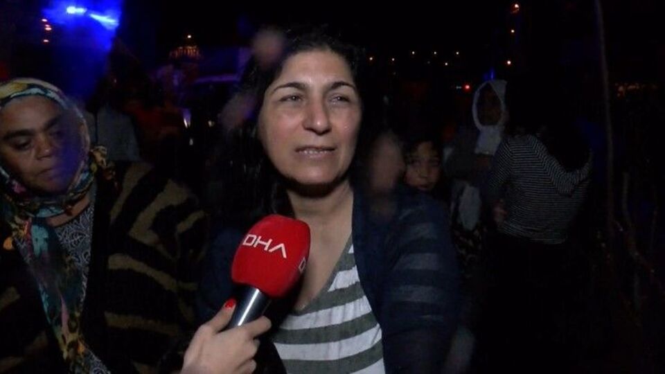 Ataşehir'de gecekondu alev alev yandı