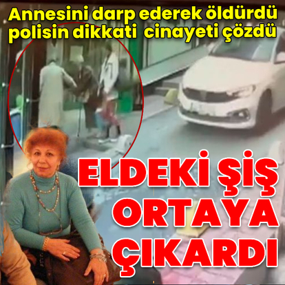 Cinayeti eldeki şişlik çözdü!