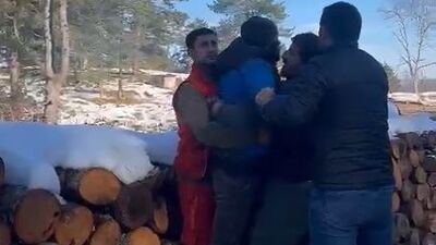 3 kardeş, orman muhafaza memuruna dehşeti yaşattı