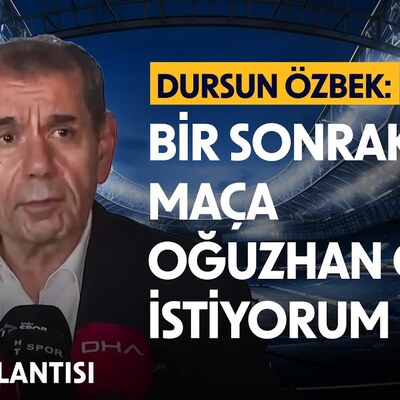 Başkan Özbek, Eyüpspor maçı hakkında önemli açıklamalarda bulundu - Basın Toplantısı