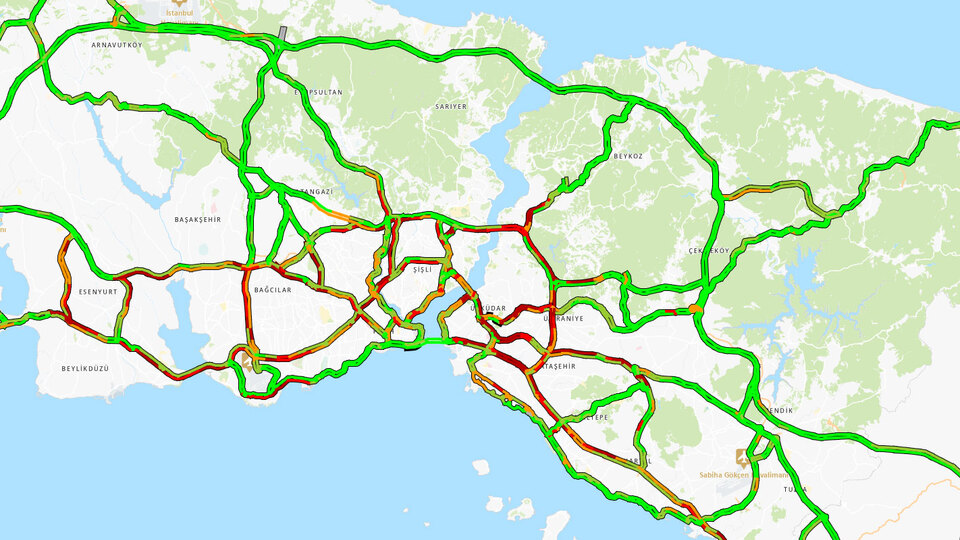 İstanbul'da trafik durma noktasına geldi! İşte son durum!