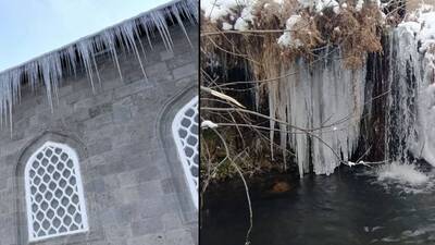 Doğu Anadolu buz tuttu