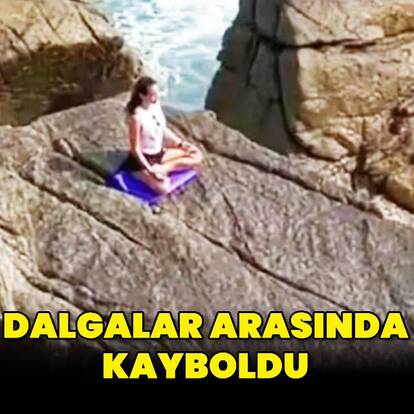 Dalgalar arasında kayboldu