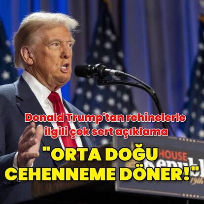 Donald Trump'tan büyük tehdit