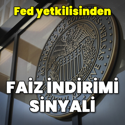 Fed yetkilisinden faiz indirimi sinyali