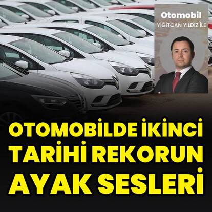 Otomobilde ikinci tarihi rekorun ayak sesleri