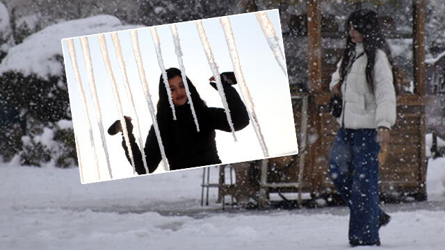 Akarsular göller dondu! Termometre -23'ü gördü! Rekoru o şehir kırdı!