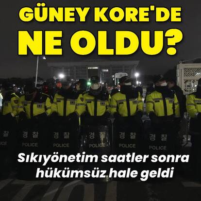  Güney Kore'de ne oldu?