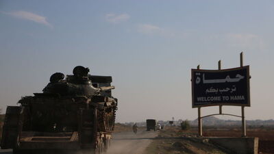 Hama'da silah sesleri