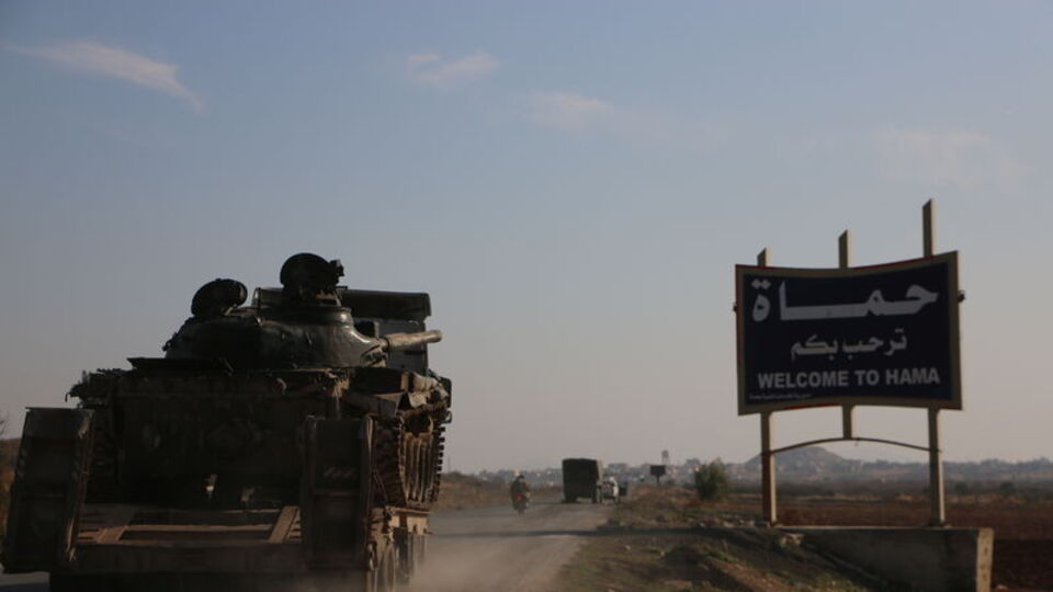 Hama'da silah sesleri