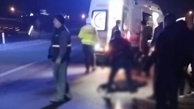 Taziye evine giderken kazada öldü