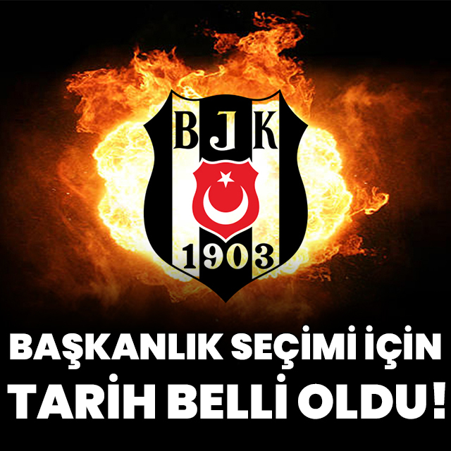 Beşiktaş'ta olağanüstü seçim tarihi belli oldu!